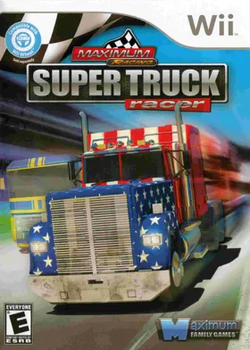 Super Truck Racer box cover front